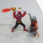 Figure :
2 kom - Power Rangers Samurai
& Ninđa - NINJA KORNJAĆA-ŠTAKOR