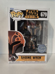 FUNKO POP! STAR WARS REBELS #679 SABINE WREN SPECIAL EDITION FIGURA