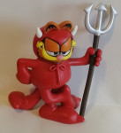 Garfield devil figurica