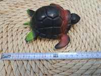 Gumena igračka kornjača - crna