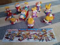 Hanny Bunny's komplet figurica iz 1996. sa kutijicom (Kinder)