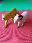 Igračka za djecu - figure životinje, ovan i gepard