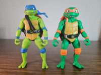 Leo i Michelangelo iz ninja kornjaca Mutant Mayhem figura TMNT