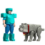 Minecraft The Movie Steve & Wolf set 2 figure -20%