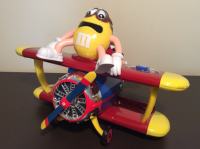M&M Dispenser Barnstorming Rides Plane ( dozator ) za bombone - avion