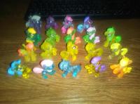 My Little Pony Hasbro glitter kolekcionarske figurice - 19 komada