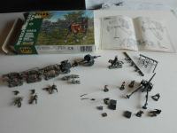 sitne figurice vojnika i opreme njemačka artiljerija sa konjima, 1:72