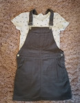dječja haljina i majica - komplet, H&M, veličina 140