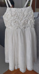 H&M svečana bijela haljinica,vel 116