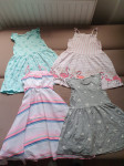 haljine za djevojčice lot 110-116