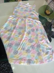 Šarena pamučna haljina vel.152/158/164