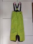 Dječje skijaške hlače, br. 140, žute, ZG