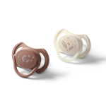 BabyOno Ortodontska simetrična duda GLOW 18 mj+, 2 kom