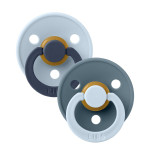 BIBS Studio Colour dude (okrugle) Fusion -  Baby Blue Petrol mix (vel.