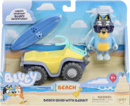 BLUEY - Figure and Vehicle - Beach Quad ( 90183 ) (N)