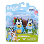 Bluey - S3 Figure 2-Pack - Skateboarding (N)