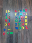 Didakticke igračke sat i matematika, slova i brojke