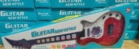 DJEČJA ELEKTRIČNA GITARA S EFEKTIMA-CRVENA