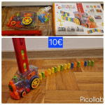 Domino vlakić na baterije