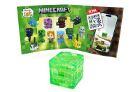 Emerald Block Slime Blok zelena kocka Minecraft kinder joy