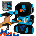 Gladni robot, arkadna igra za pucanje u mete, pištolj + lopte