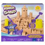 Kinetički pijesak - dvorac na plaži