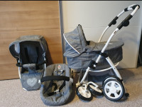 Kolica za lutke Bayer  Chic + lutka 33 cm