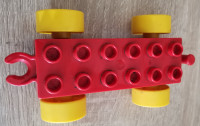 LEGO 2312-DUPLO CAR BASIS 2X6 -CRVENO