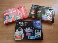 Moja prva slovarica, Ljudsko tijelo, Osvojimo svemir edukativne igre