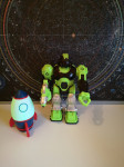Robot koji hoda i lampa raketa