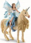 Schleich - Bayala - Eyela riding on golden unicorn (42508) (N)