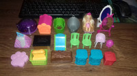 Set malih plastičnih igračaka za djevojčice, 37 komada,samo u kompletu