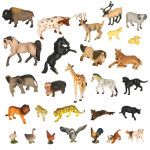 Set životinjskih figura zoološki vrt, 28 kom