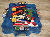 Spin Fighters veliki set – arena + oružja + svi zvrkovi (komplet)