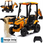 Veliki traktor/bager, 4u1 građevinsko vozilo PA0312