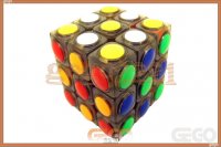 Rubikova kocka - Yongjun 3x3x3 Transparent Black - Crna Osnova