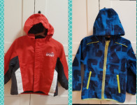2 dječje jakne za dečke, zimska i softshell, vel. 98/104