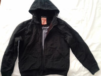 "Converse" topla crna jakna s kapuljačom, vel. 164 (14 godina)