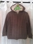 Dječja jakna, džemper sa toplom podstavom i kapuljačom
