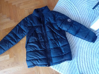 CRNA ZIMSKA JAKNA VEL 164 - NOVO