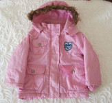 Jakna zimska za curicu, veličina 86-92