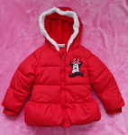 Prodajem crvenu jaknicu minnie, br. 98/104