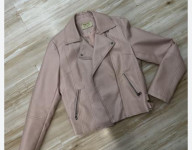 Roza kožna jakna vel.134