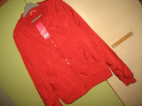 CRVENA PROLJETNA  JAKNA VEL. 158 i vel. 146 -  NOVO