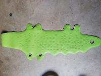 Protuklizna podloga za kupanje u obliku krokodila