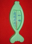 Termometar za kupanje beba. RIBA. Svjetlo zelen. Plutajući. SAND-2