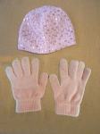 Kapa i rukavice za djevojčicu 8 - 12 god.