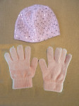 Kapa i rukavice za djevojčicu 8 - 12 god.
