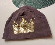 PAMUČNA KAPA S  KRUNOM  - NOVO