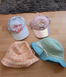 Šešir i kapa za curice, lot